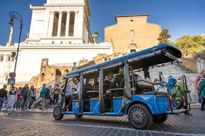 Rome: Golf Cart Tour with Augmented Reality - Key Points