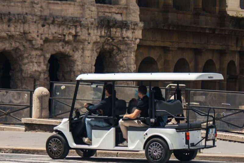 Rome: Golf Cart Tour with locals - The Itinerary Breakdown