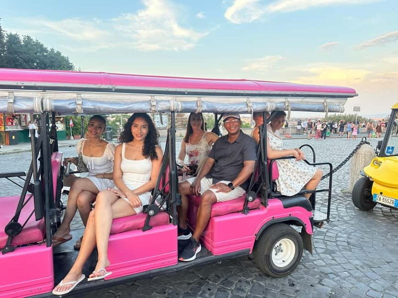 Rome: Golf Cart Tour with Professional Photoshoot - The Experience in Practice