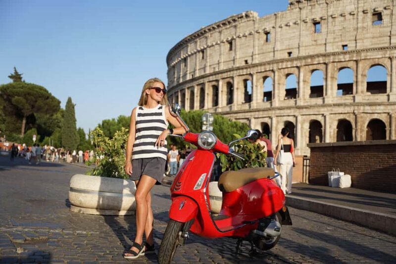 Rome: Guided City Vespa experience with Photos - Key Points