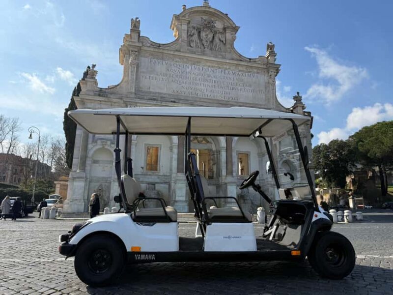 Rome: Guided Golf Cart Tour with Pickup - Practical Tips