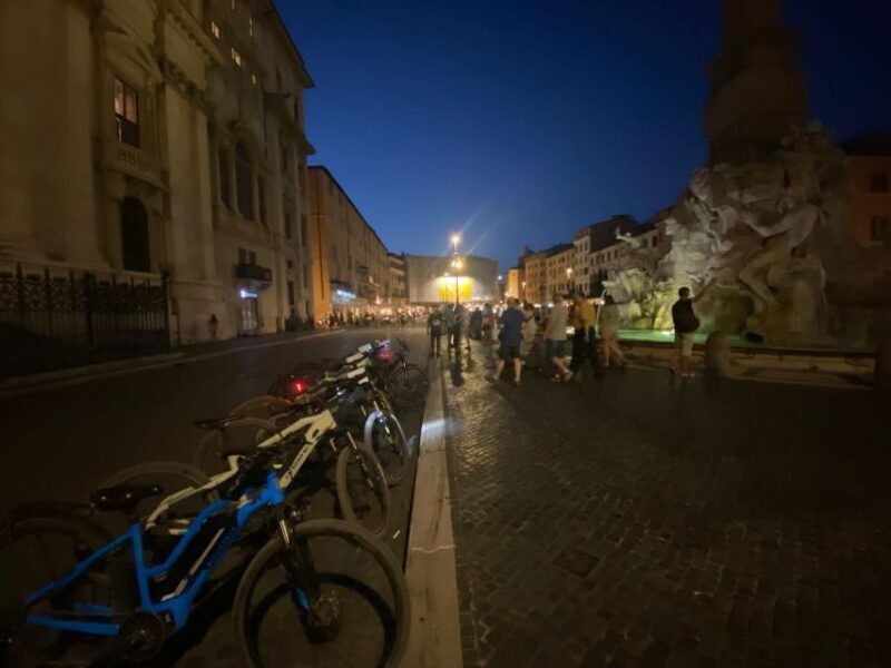 Rome :guided night e-bike tour with typical ice-cream - Practical Details and What to Expect
