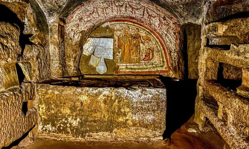 Rome: Guided Roman Catacombs Tour with Transfers - Dress Code: Knees and Shoulders Covered