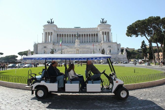 Rome Highlights by Golf Cart: Private Tour - Breakdown of the Itinerary and Key Stops