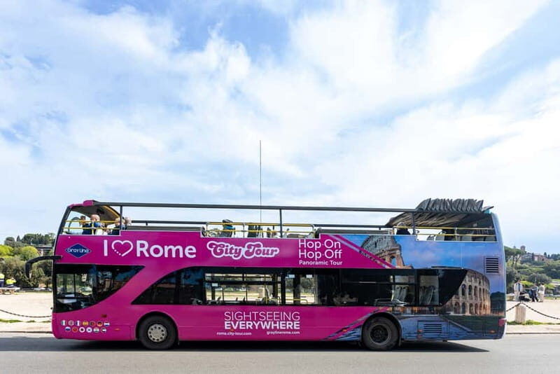 Rome: Hop-on Hop-off Sightseeing Bus Tour with Audioguide - Audio Guides & Multilingual Support