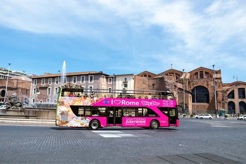 Rome: Hop-on Hop-off Sightseeing Bus Tour with Audioguide - Price & Value