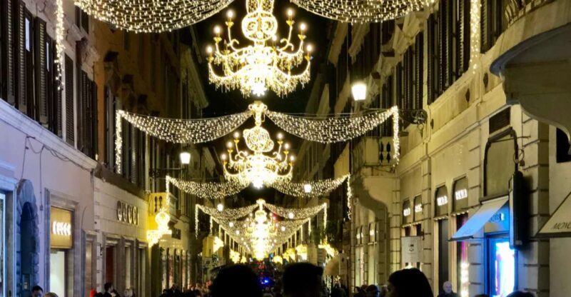 Rome Illuminated: Christmas Lights Walking Tour - Key Points
