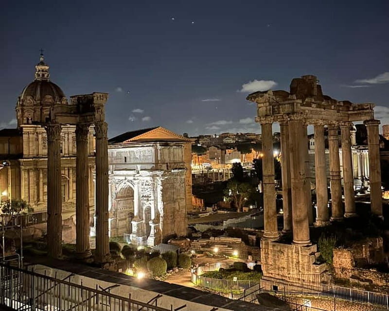 Rome Illuminated. Night Tour in Van - An In-Depth Look at the Tour Experience