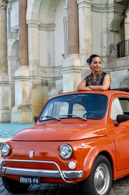 Rome in Style: Fiat Cinquecento Colosseum Photoshoot - Key Points
