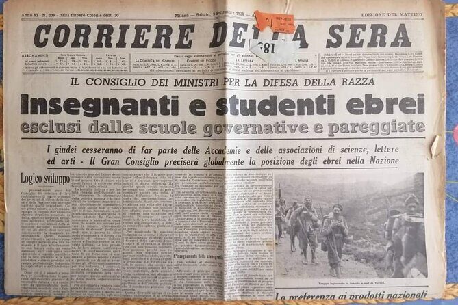 Rome Jewish Ghetto and Great Synagogue Small Group Walking Tour - Key Points