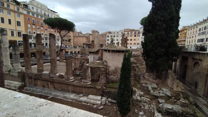 Rome: Largo di Torre Argentina and ancient Rome between Julius Caesar and the 1900s - Key Points