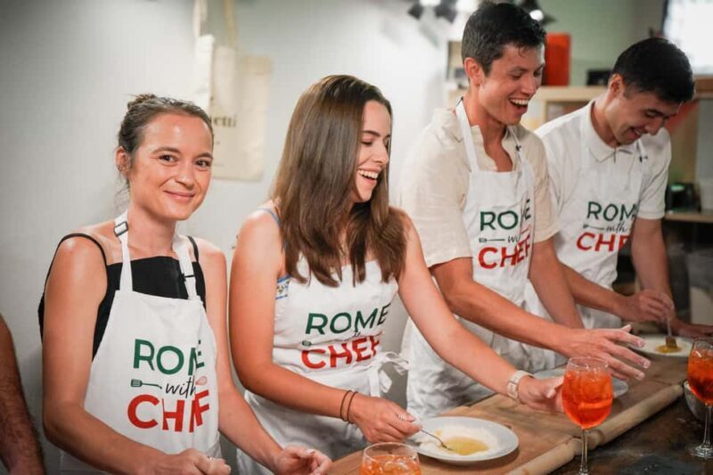 Rome: Make Pasta & Mix 3 Italian Spritz Near the Colosseum - The Setting & Practical Details