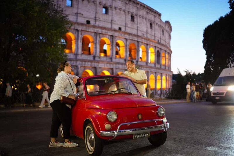 Rome: Night photosession in a Fiat 500 with Aperol Spritz - The Experience: A Ride Through Rome’s Nighttime Charm