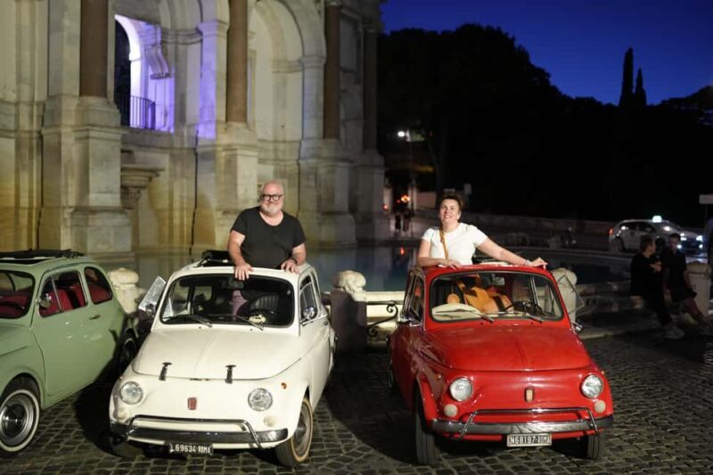 Rome: Night photosession in a Fiat 500 with Aperol Spritz - Practical Details & Value