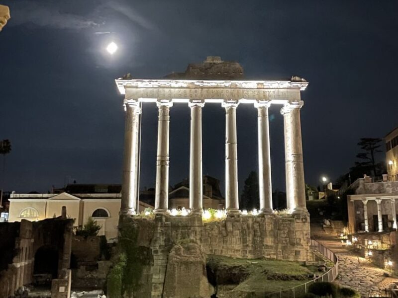 Rome: Nighttime Tour Outside the Colosseum with Local Guide - The Experience in Detail