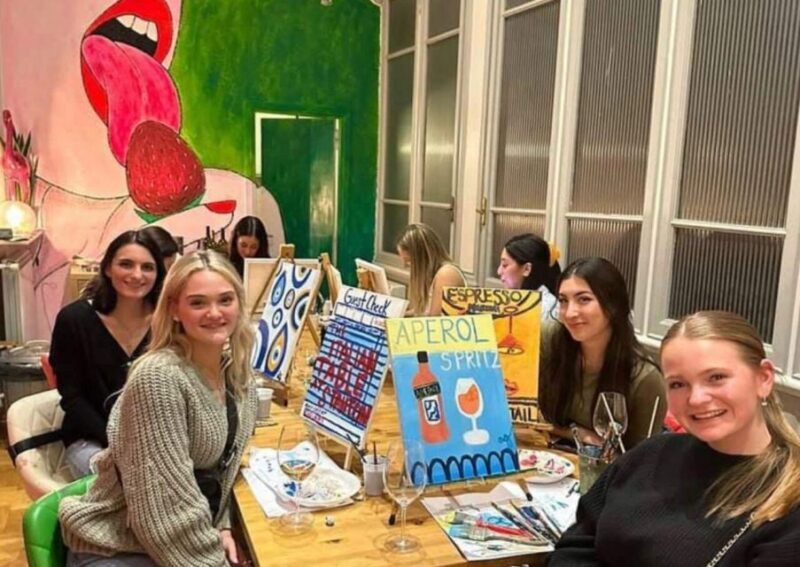 Rome: Paint and Sip Wine class - Final Thoughts