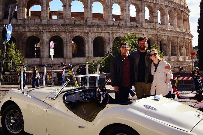 Rome Panoramic Tour by Vintage Classic Cabriolet Car or Vintage Minibus - An In-Depth Look at the Tour