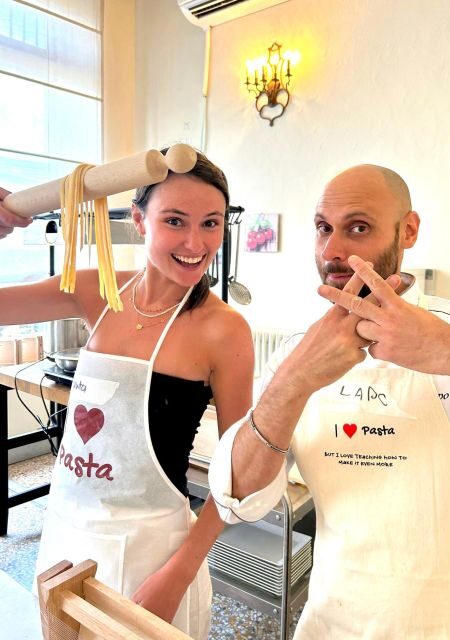 Rome: Pasta Making Class with Wine, Limoncello, and Dessert - Key Points