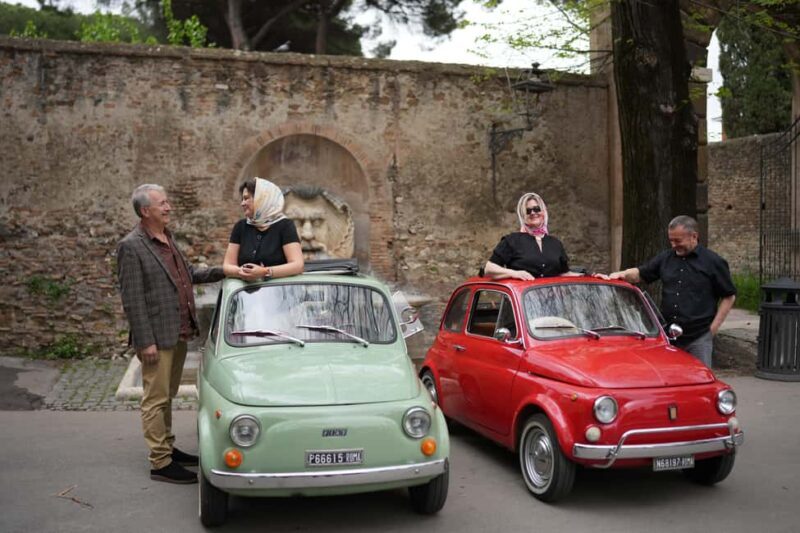 Rome: Photography service with Classic car fiat 500 - The Sum Up