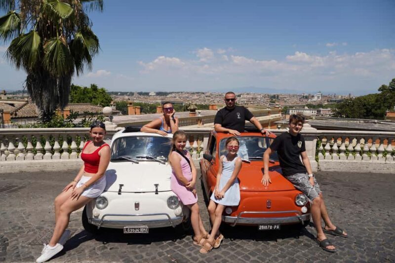 Rome: Photography service with Fiat500(1960s)Vintage Car - What to Expect During the Tour