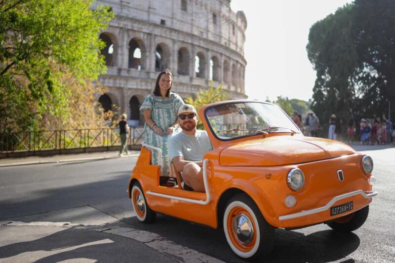 Rome: Photoshoot Service with Vintage Fiat 500 - The Photography and the Experience