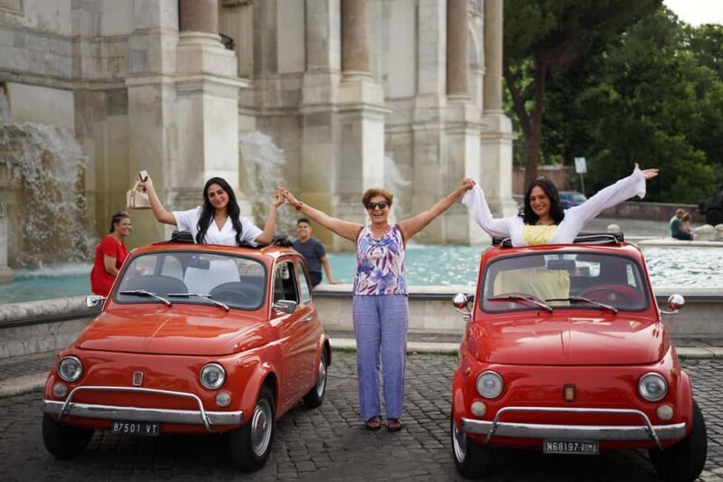 Rome: Photoshoot Service with Vintage Fiat 500 - Practical Details and Considerations