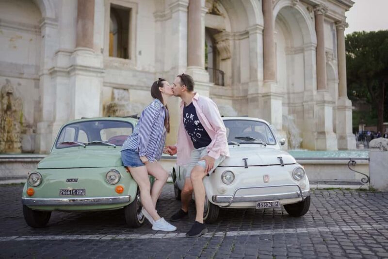 Rome: Photoshoot Service with Vintage Fiat 500 - The Sum Up