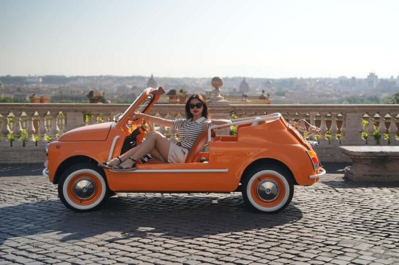 Rome: Photoshoot Service with Vintage Fiat 500 - FAQ
