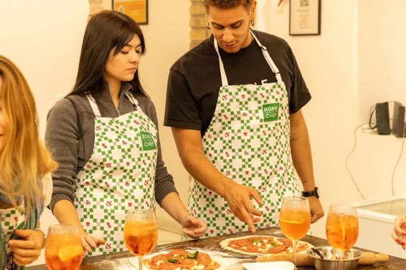 Rome: Pizza Making Cooking Class With Spritz Cocktails - What to Expect from the Experience