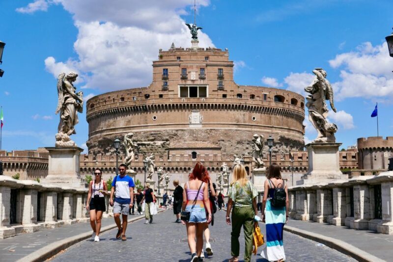 Rome Pre-Reserved Shared or Private Tour Castel Sant'Angelo - The Views and Photo Opportunities
