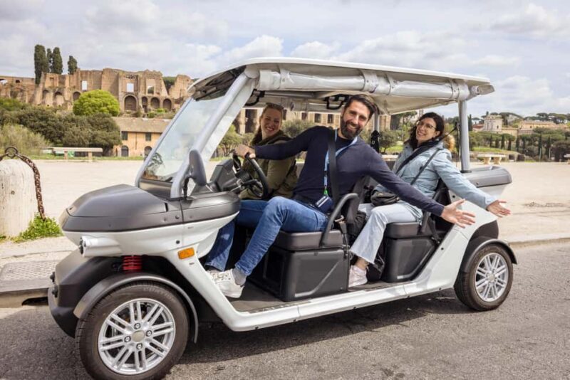 Rome: Private Golf Cart Tour with Driver - Key Points