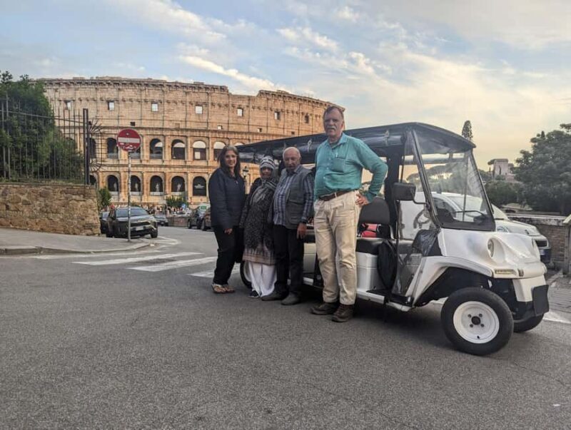 Rome: Private Golf Cart Tour with Hotel Pickup - Key Points