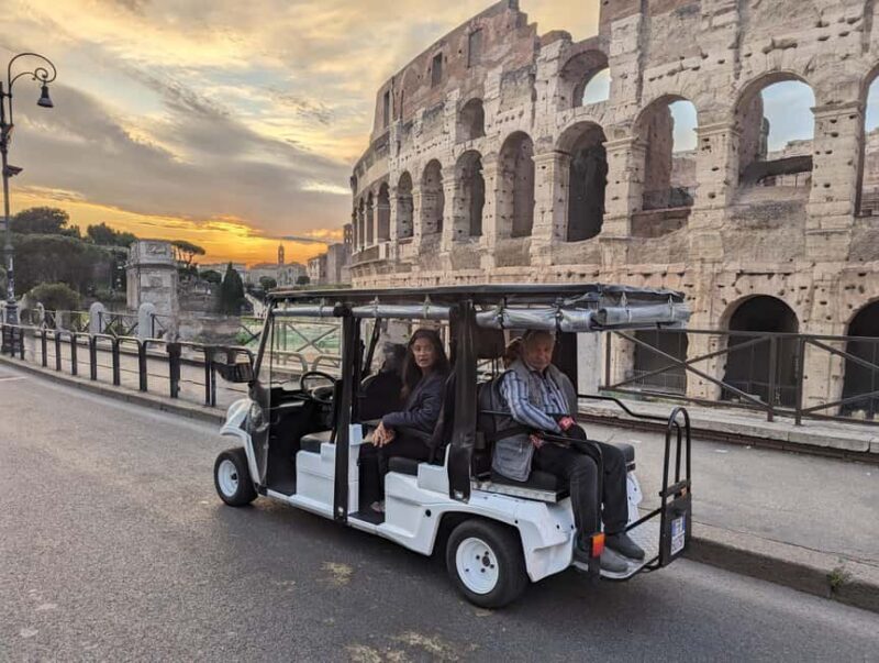 Rome: Private Golf Cart Tour with Hotel Pickup - How This Tour Works