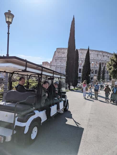 Rome: Private Golf Cart Tour with Hotel Pickup - What Travelers Say