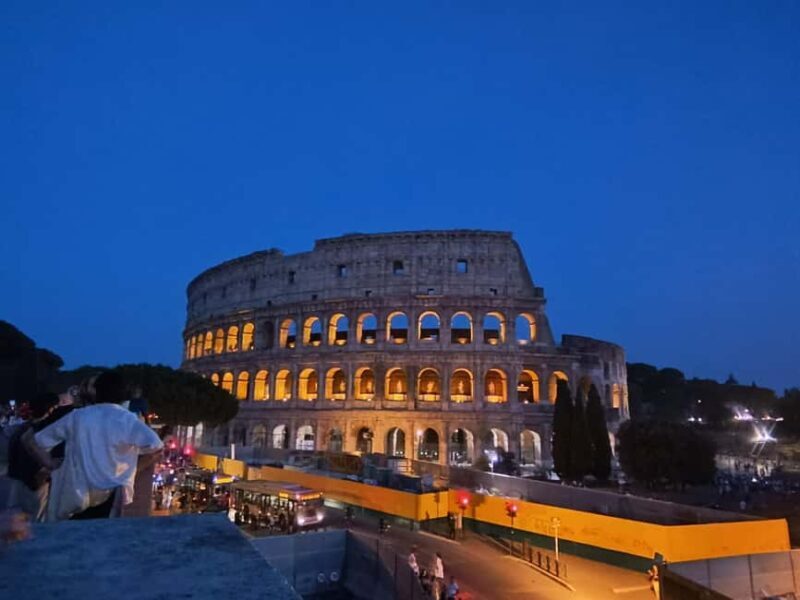 Rome: Private Night Golf Cart Tour - Key Points