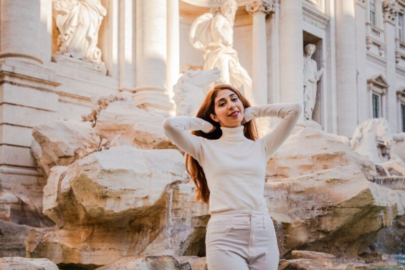 Rome: Private Photoshoot at the Trevi Fountain - How the Photos Turn Out and Customer Feedback