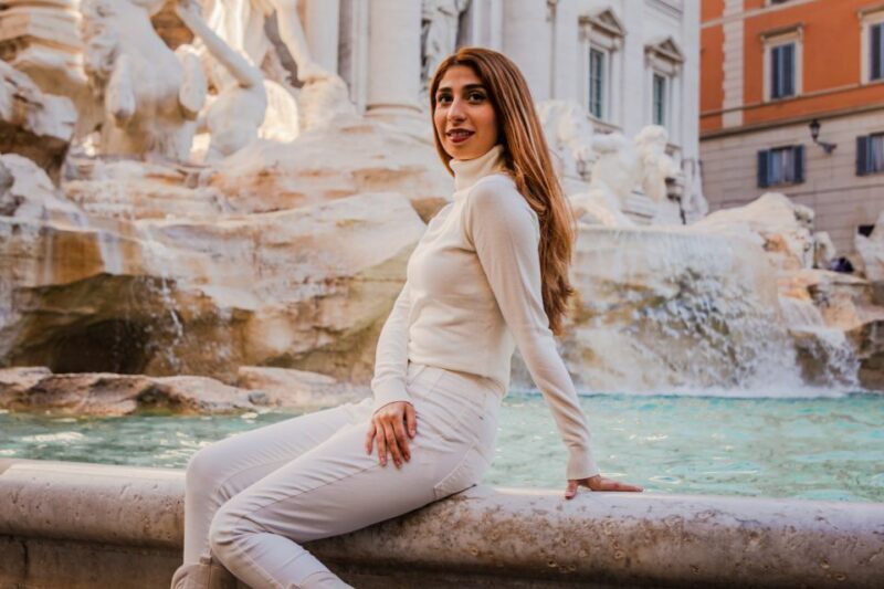 Rome: Private Photoshoot at the Trevi Fountain - FAQ