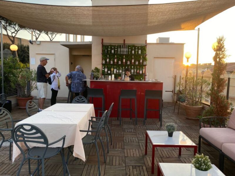 Rome: Reservation at Tmark Hotel & Aperitif Next to Vatican - The Views and Atmosphere