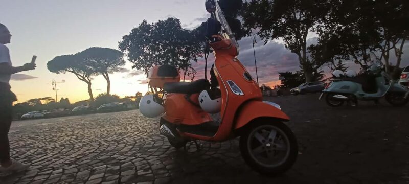 Rome: Ride as a Passenger on a Vespa on Guided City Tour - Key Points