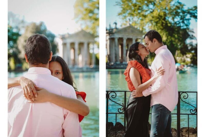 Rome: Romantic Couple Photoshoot at Villa Borghese - The Value of the Experience