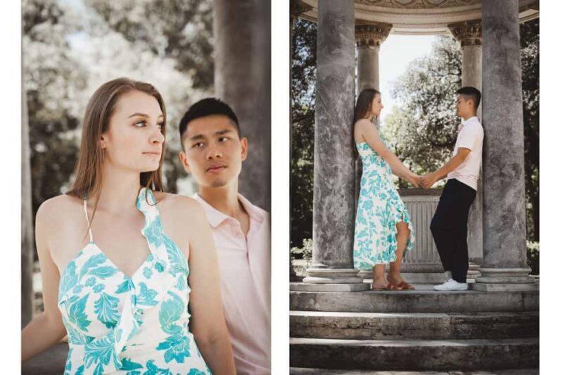 Rome: Romantic Couple Photoshoot at Villa Borghese - The Sum Up