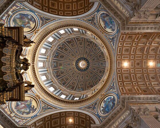 Rome St.Peter Dome, Basilica, Grottoes Morning Private Tour - Key Points