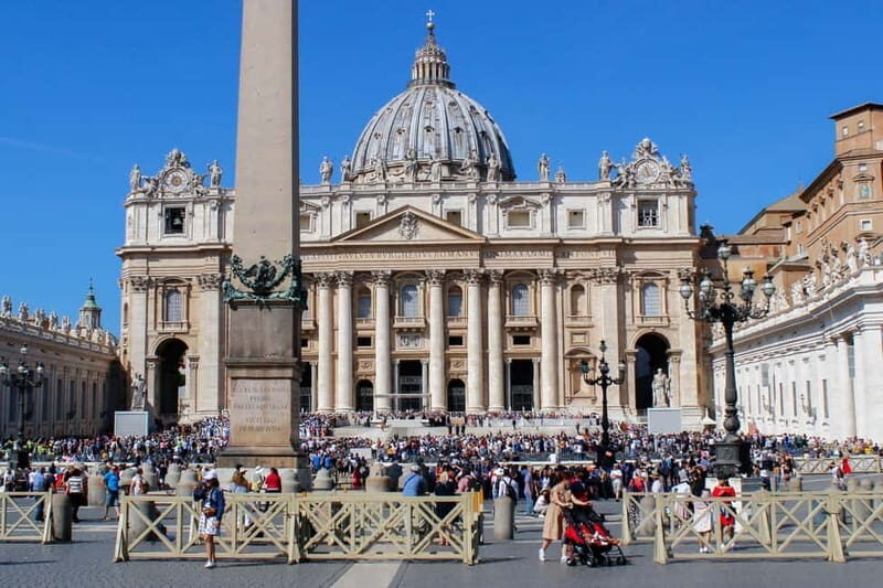 Rome: St. Peter's Basilica and Dome Entry + Audio Guide - Key Points