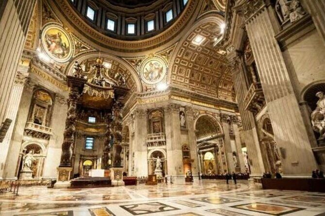 Rome St. Peters Basilica and Vatican Grottoes Guided Tour - Key Points