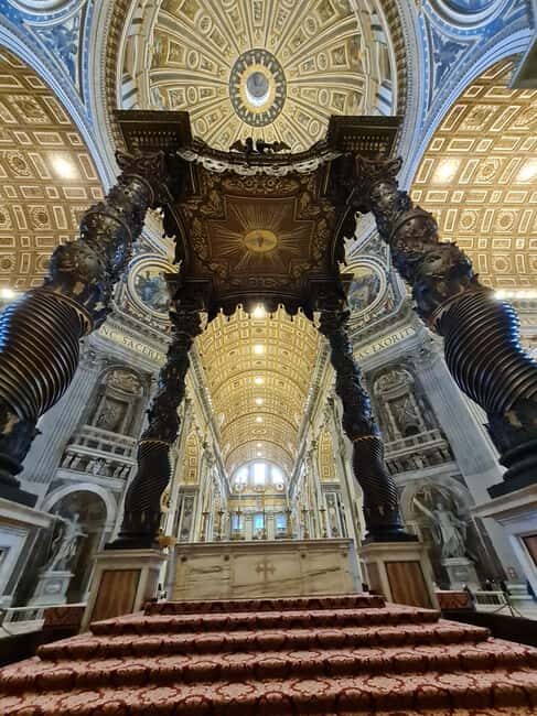Rome: St. Peter's Basilica Entry Ticket and AudioGuide - Key Points