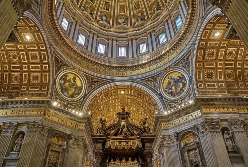 Rome: St. Peter's Basilica Guided Tour with access to Dome - FAQ