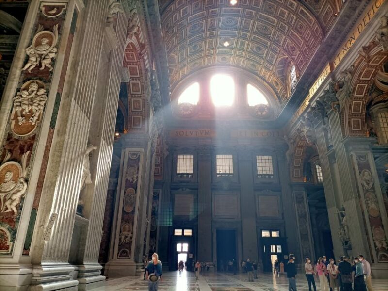 Rome: St. Peter's Basilica Guided Tour with Papal Tombs - FAQ