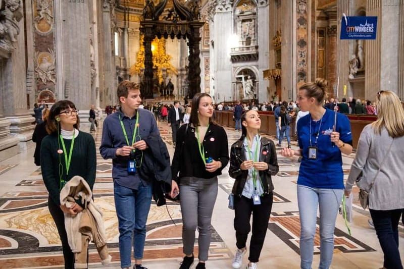 Rome: St. Peter’s Basilica Guided Tour with Reserved Entry - Tight Timing, Small Group Size, and Headsets