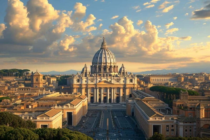 Rome: St. Peter's Basilica Masterpiece Dome & Papal Tombs - Key Points