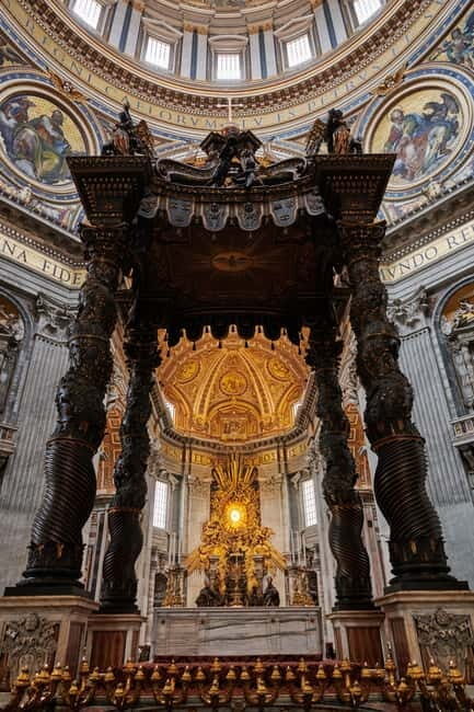 Rome: St.Peter's Basilica & Papal Tombs guided Tour - Key Points